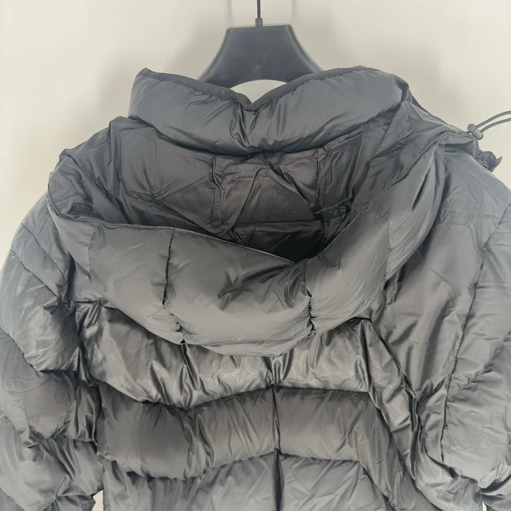 Coach Women's Black‎ Puffer Jacket XL Hooded Winter Coat New With Tags - Picture 3 of 15
